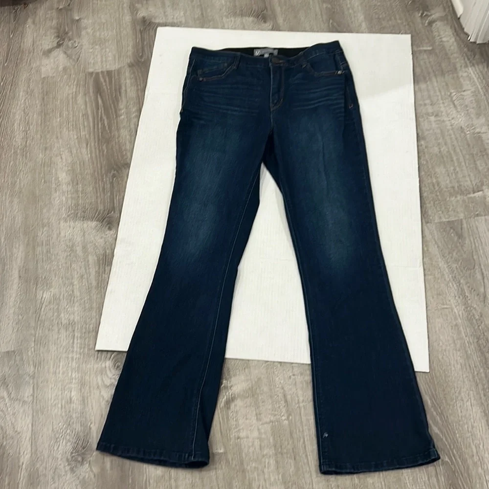NWOT WIT & WISDOM Ab-Solution Itty Bitty Bootcut Jeans Size 10 - Picture 5 of 16